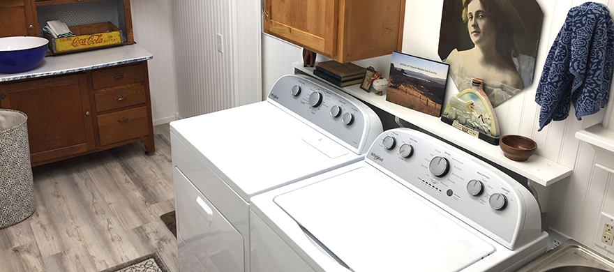 Heavenly Retreat Laundry Area